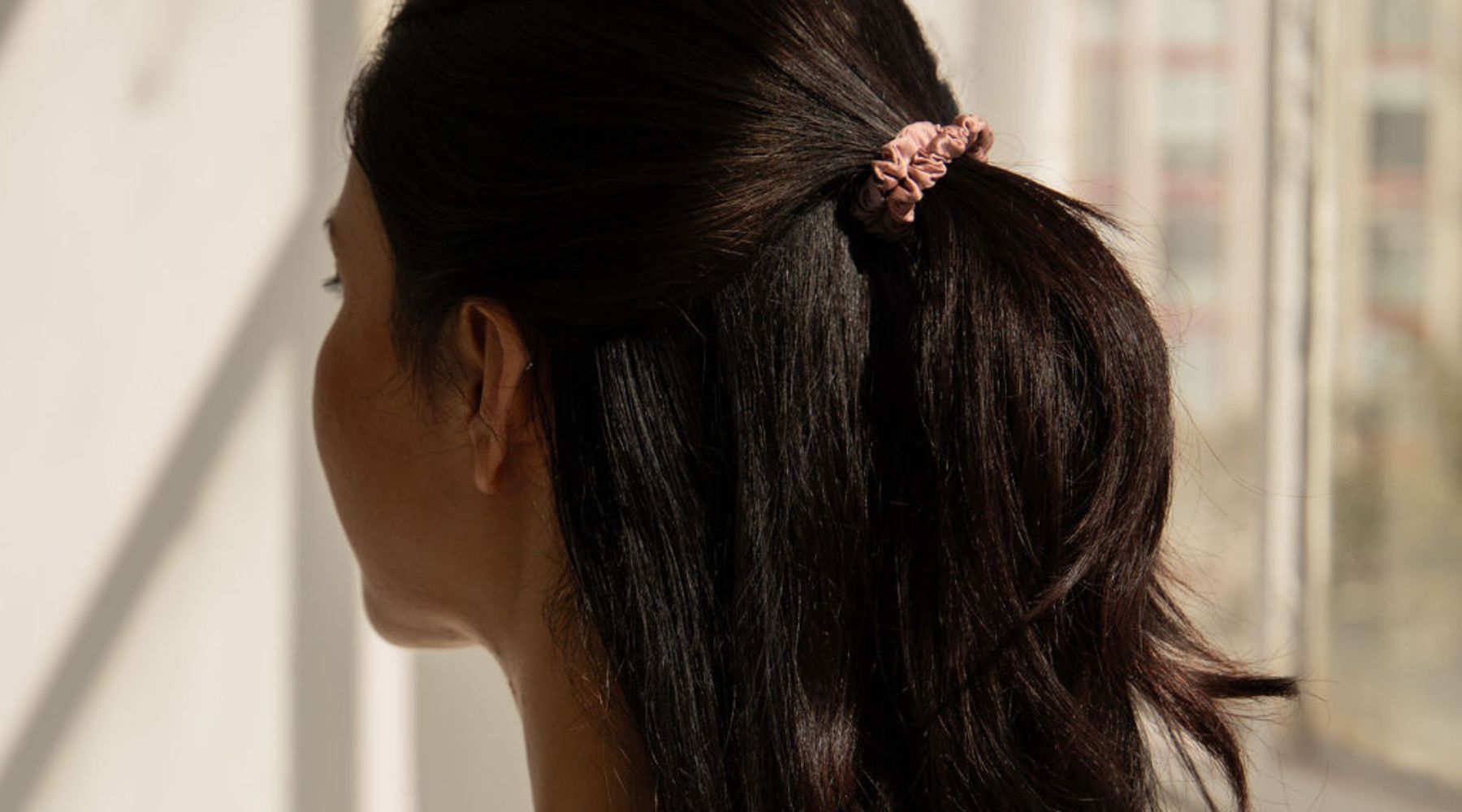 The best scrunchie for thin hair: gentle hold, maximum volume